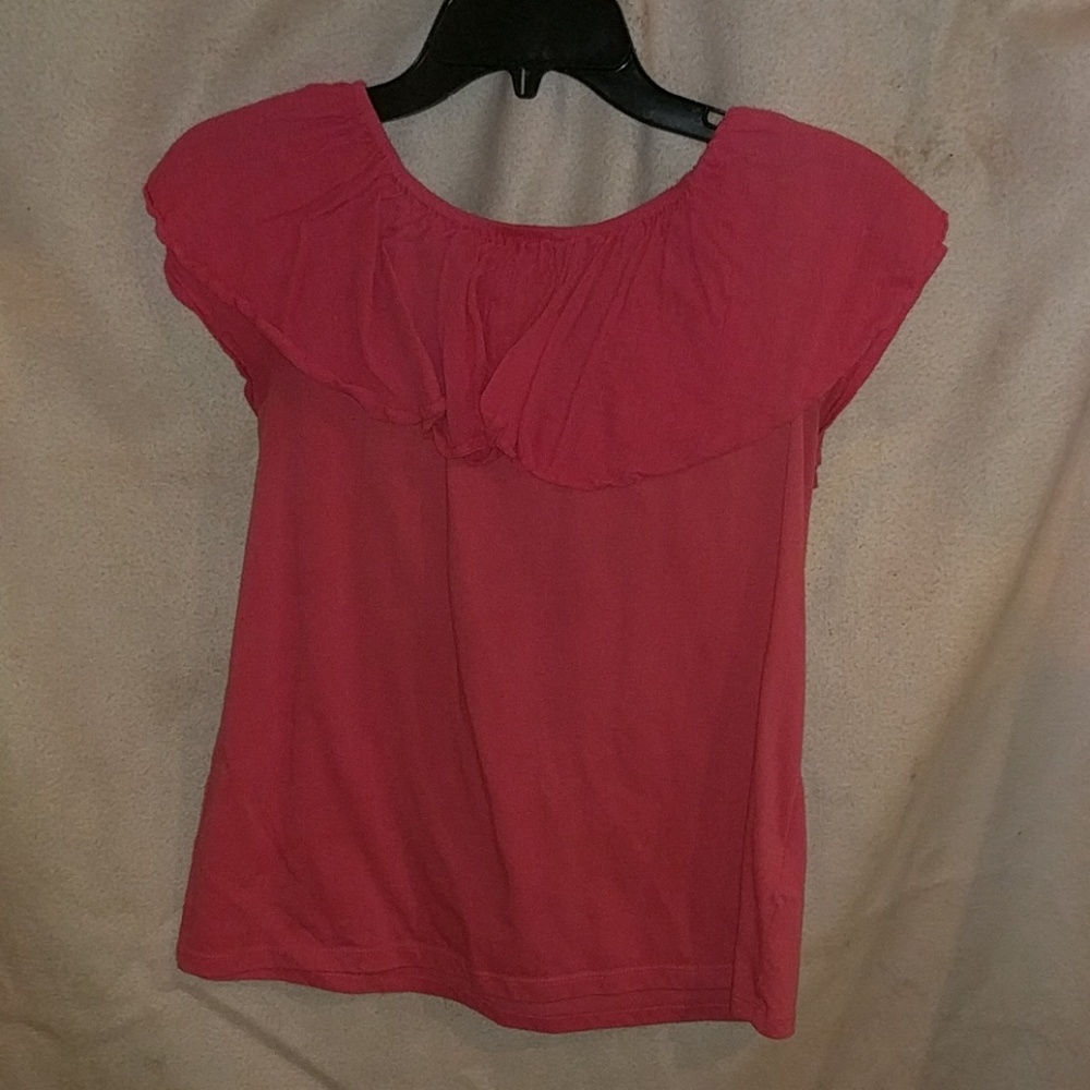 Relly cut pink shirt